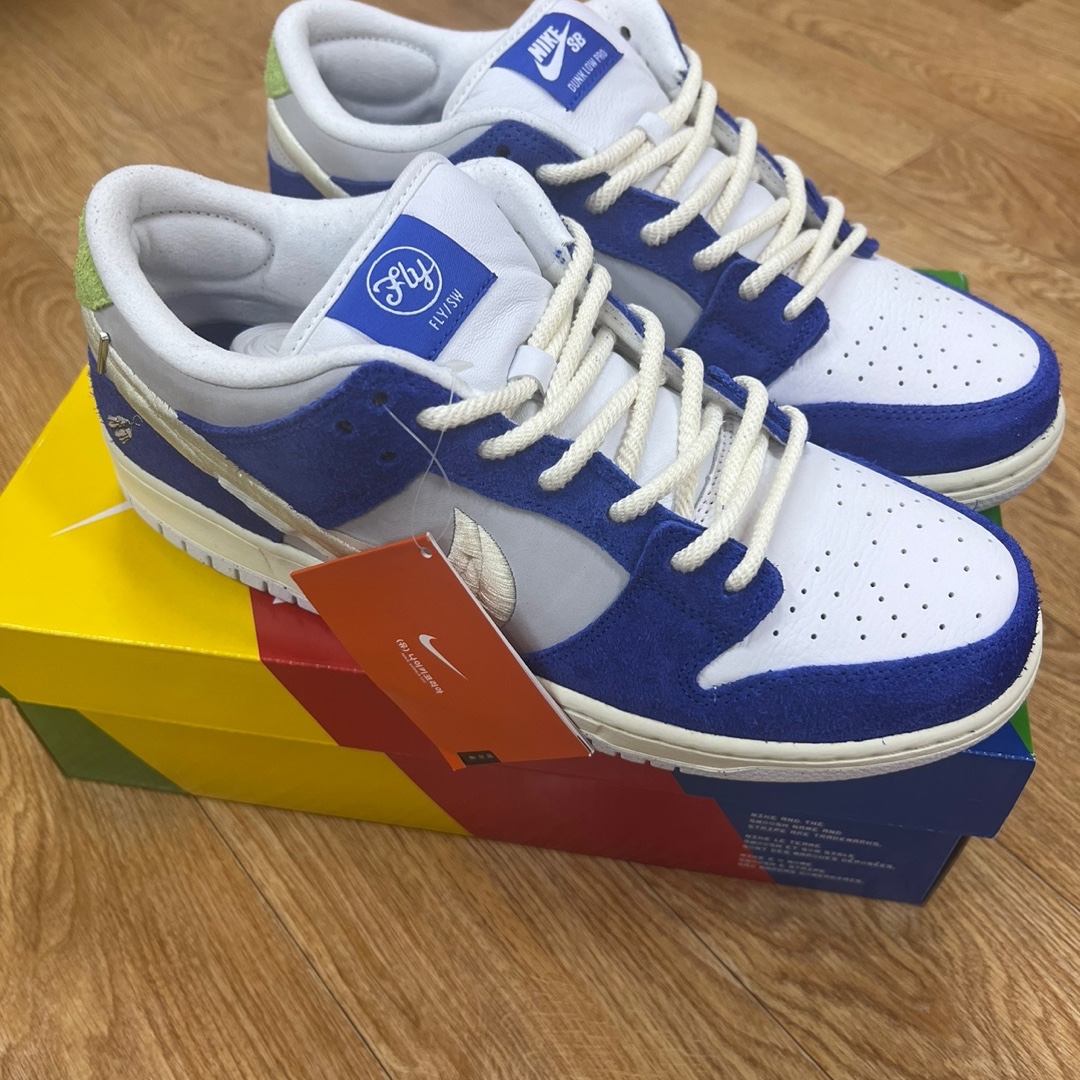 Nike x Fly Streetwear SB Dunk Low Pro Gardenia 착용 스타일