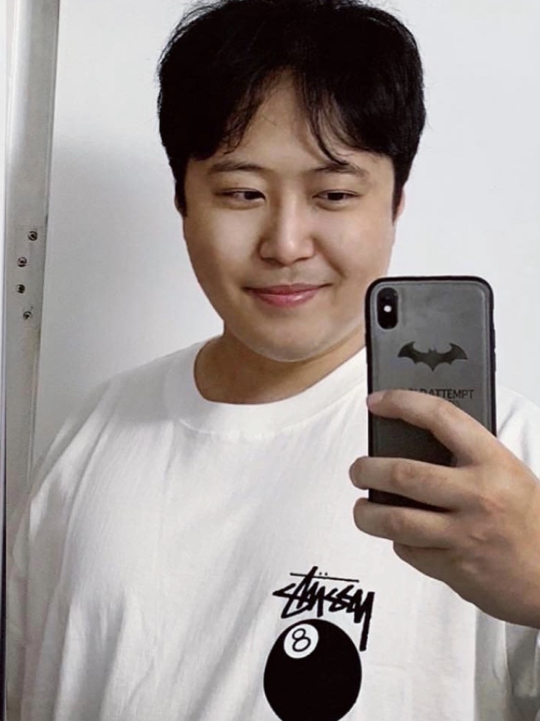 Stussy 8 Ball T-Shirt White - 22SS 착용 스타일 - 1