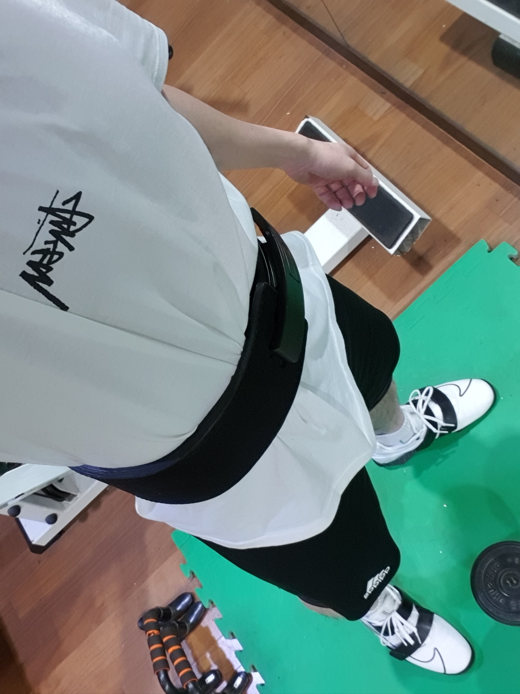 Nike Romaleos 4 White 착용 스타일
