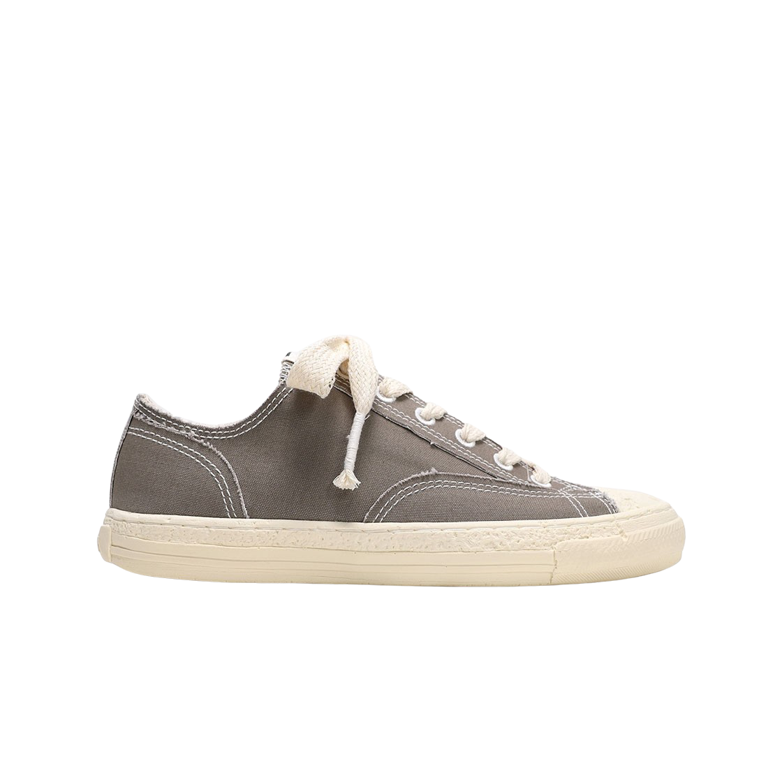 메종 미하라 야스히로 제너럴 스케일 패스트 솔 6 홀 로우탑 스니커즈 브라운(Maison Mihara Yasuhiro General Scale Past Sole 6-Hole Low-top Sneakers Brown) - 1