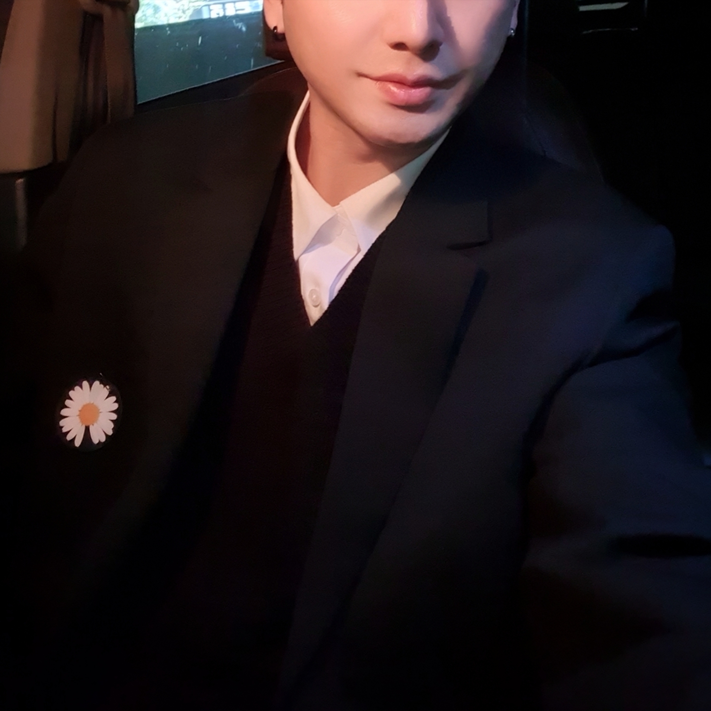 Nike x Peaceminusone Kwondo1 Black and White 착용 스타일 - 2