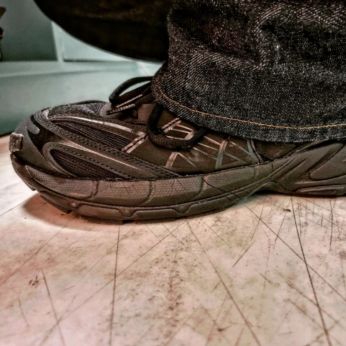 Puma Velophasis PRM Black Silver 착용 스타일
