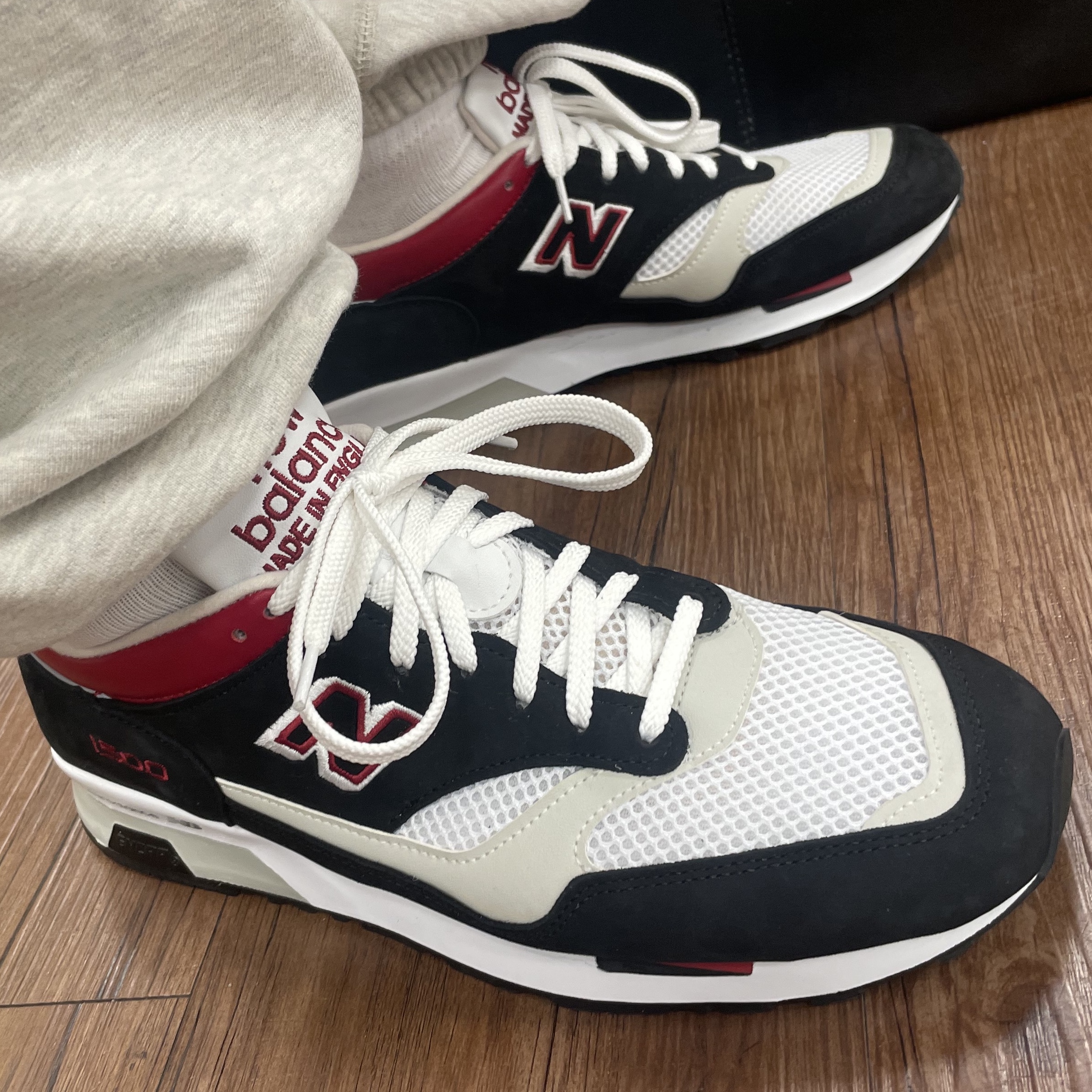 New Balance 1500 Made in UK 40th Anniversary Grey Blue 착용 스타일