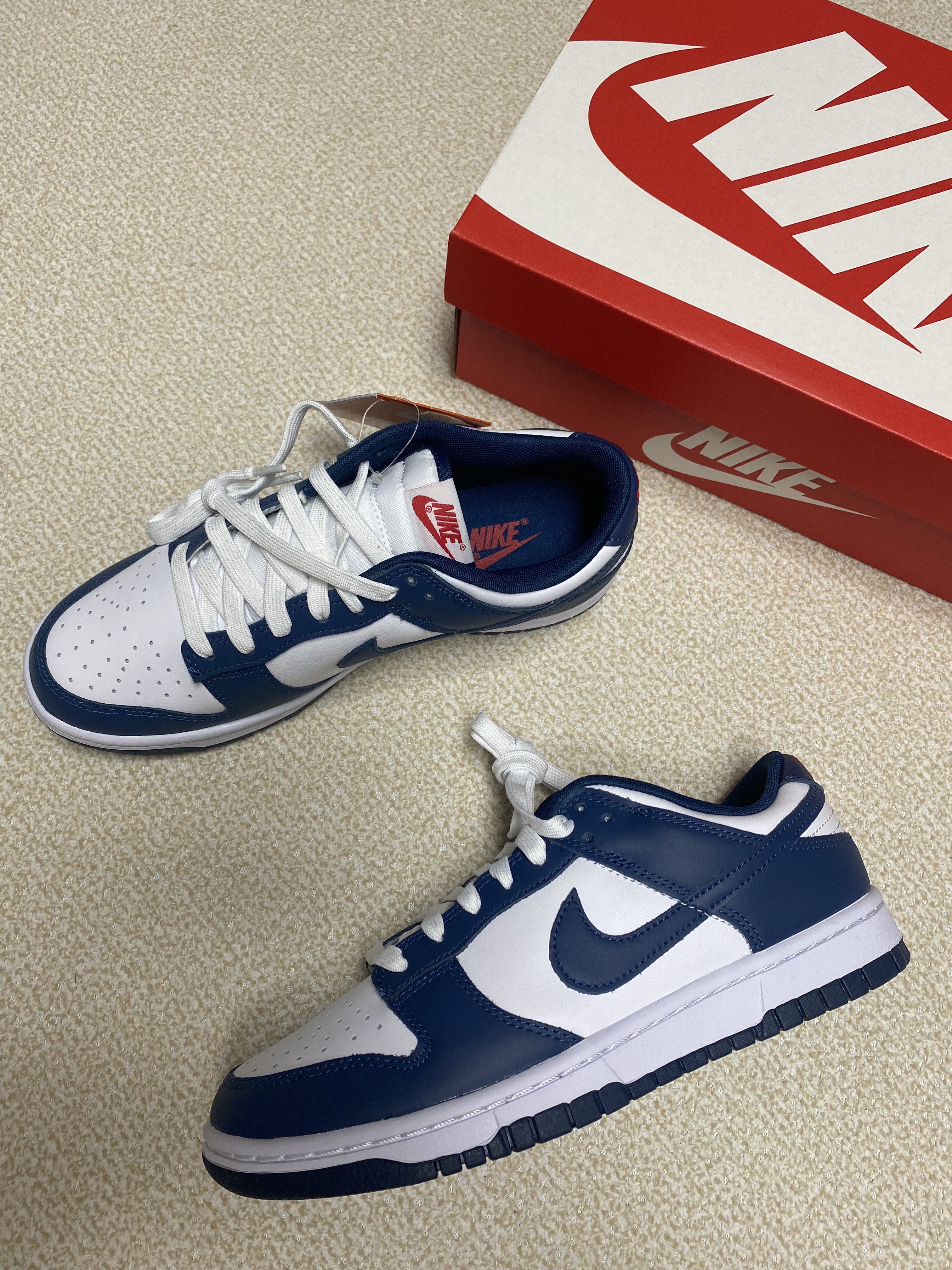 Nike Dunk Low Retro Valerian Blue 착용 스타일