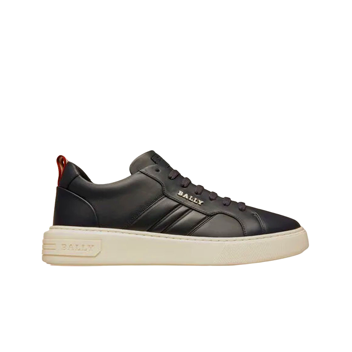 발리 맥심 레더 스니커즈 네이비(Bally Maxim Leather Sneakers Navy) - 1
