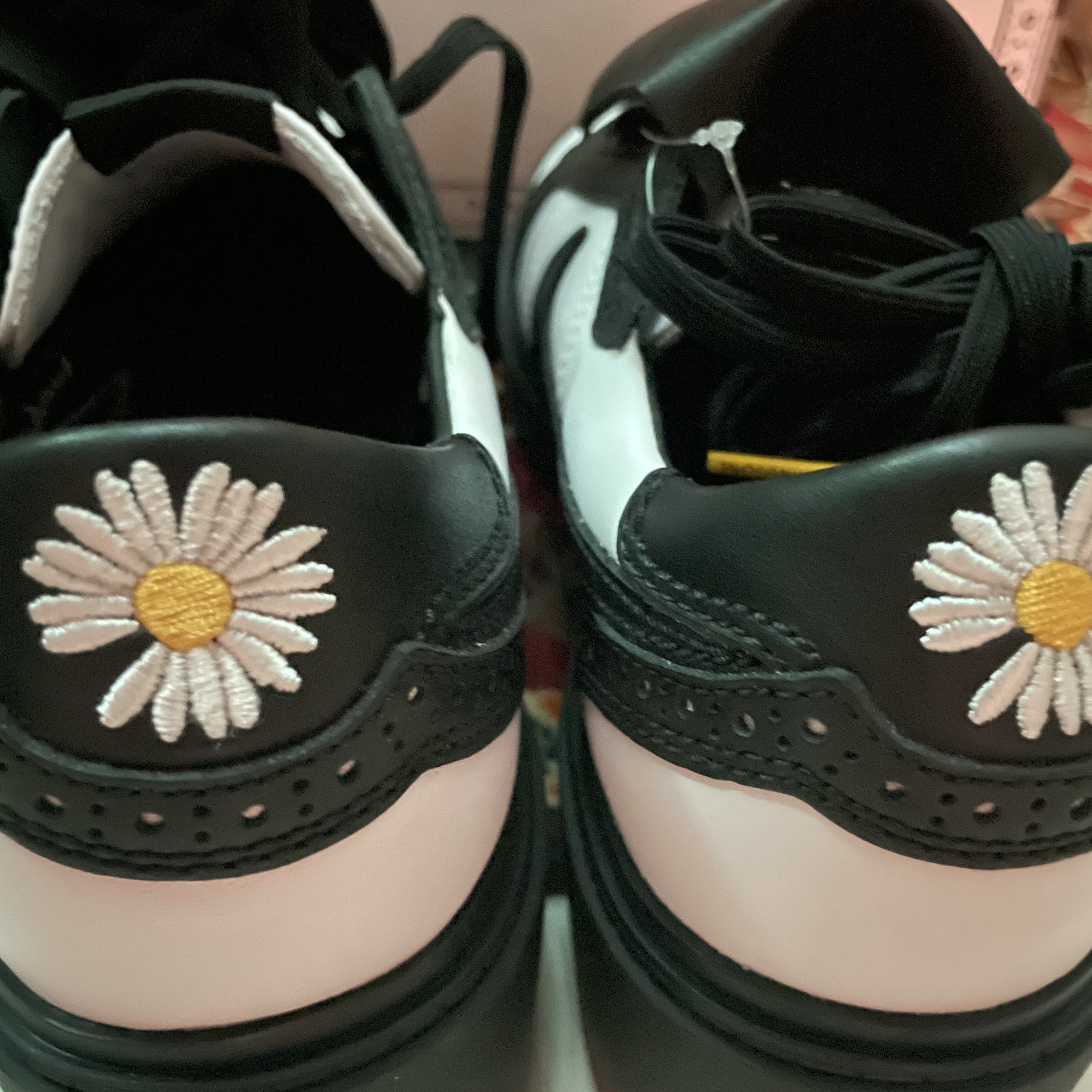 Nike x Peaceminusone Kwondo1 Black and White 착용 스타일