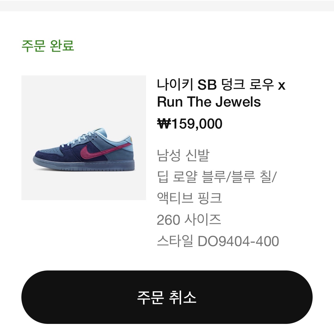 Nike x Run The Jewels SB Dunk Low Deep Royal Blue and Active Pink 착용 스타일