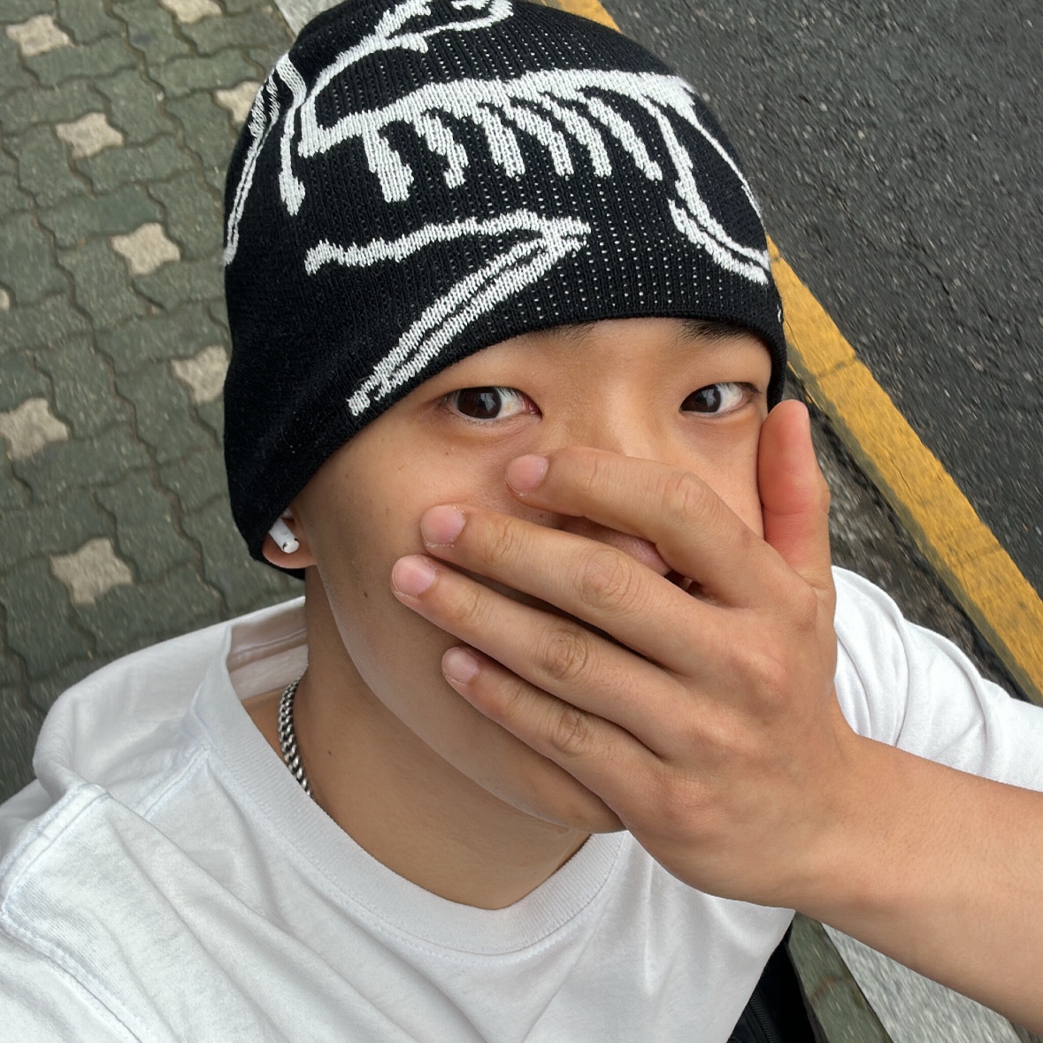 Arc'teryx Bird Head Toque Orca 착용 스타일
