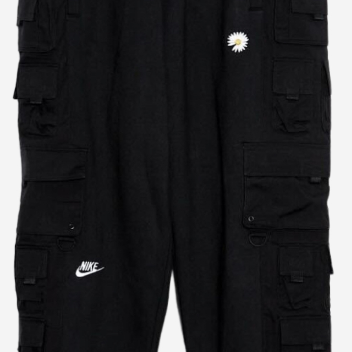 Nike x Peaceminusone Wide Pants Black (DR0096-010) 착용 스타일