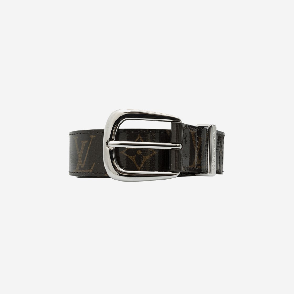 Louis Vuitton Quest 30mm Glaze Belt Brown 상세 이미지 1