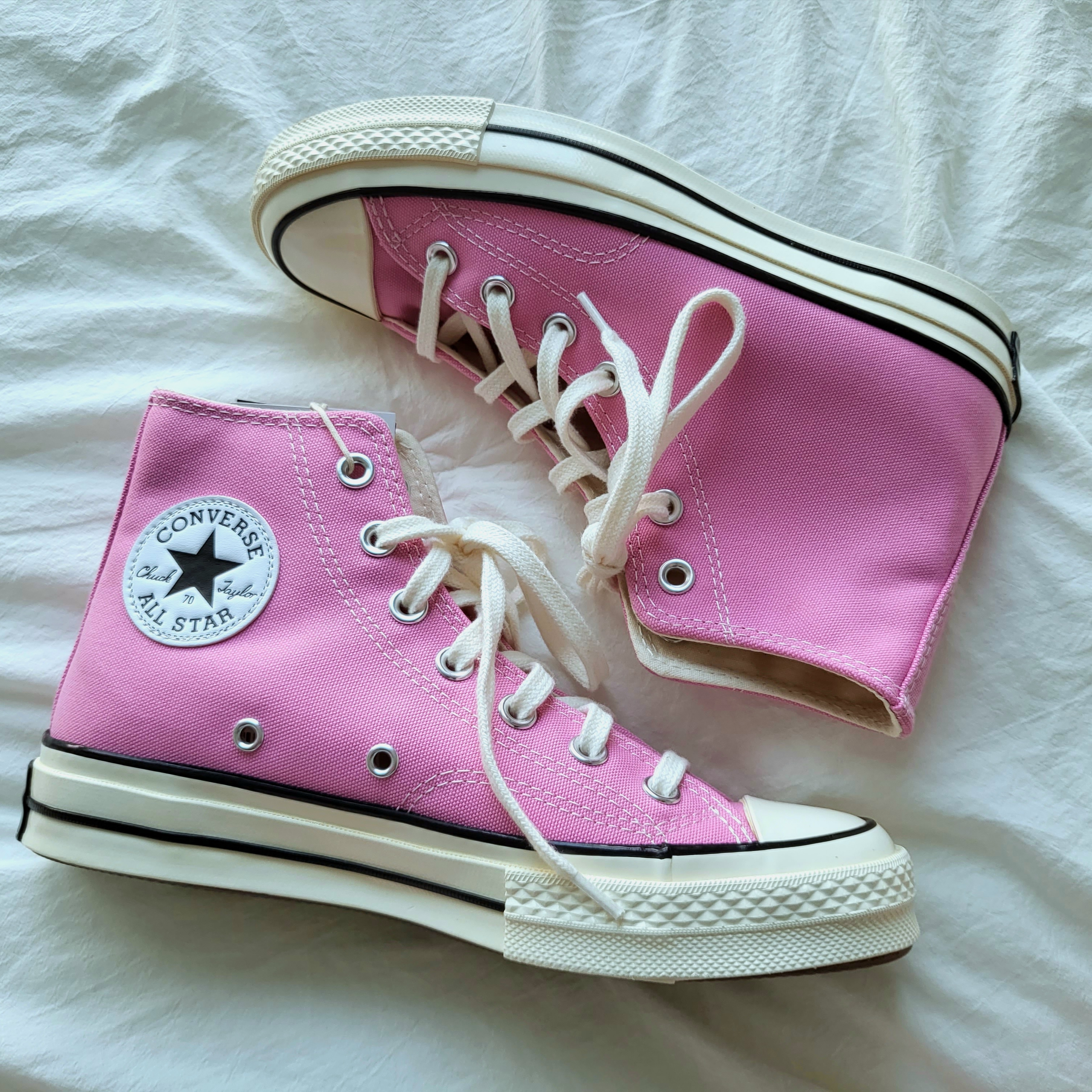 Converse Chuck 70 High Seasonal Color Amber Pink 착용 스타일