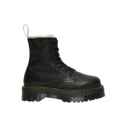 (W) Dr. Martens Jadon Fur Lined Boots Black