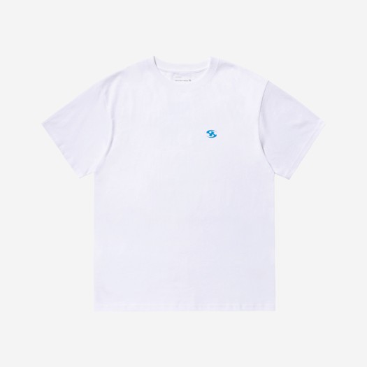 산산기어 로고 티셔츠 오프 화이트 - 23SS