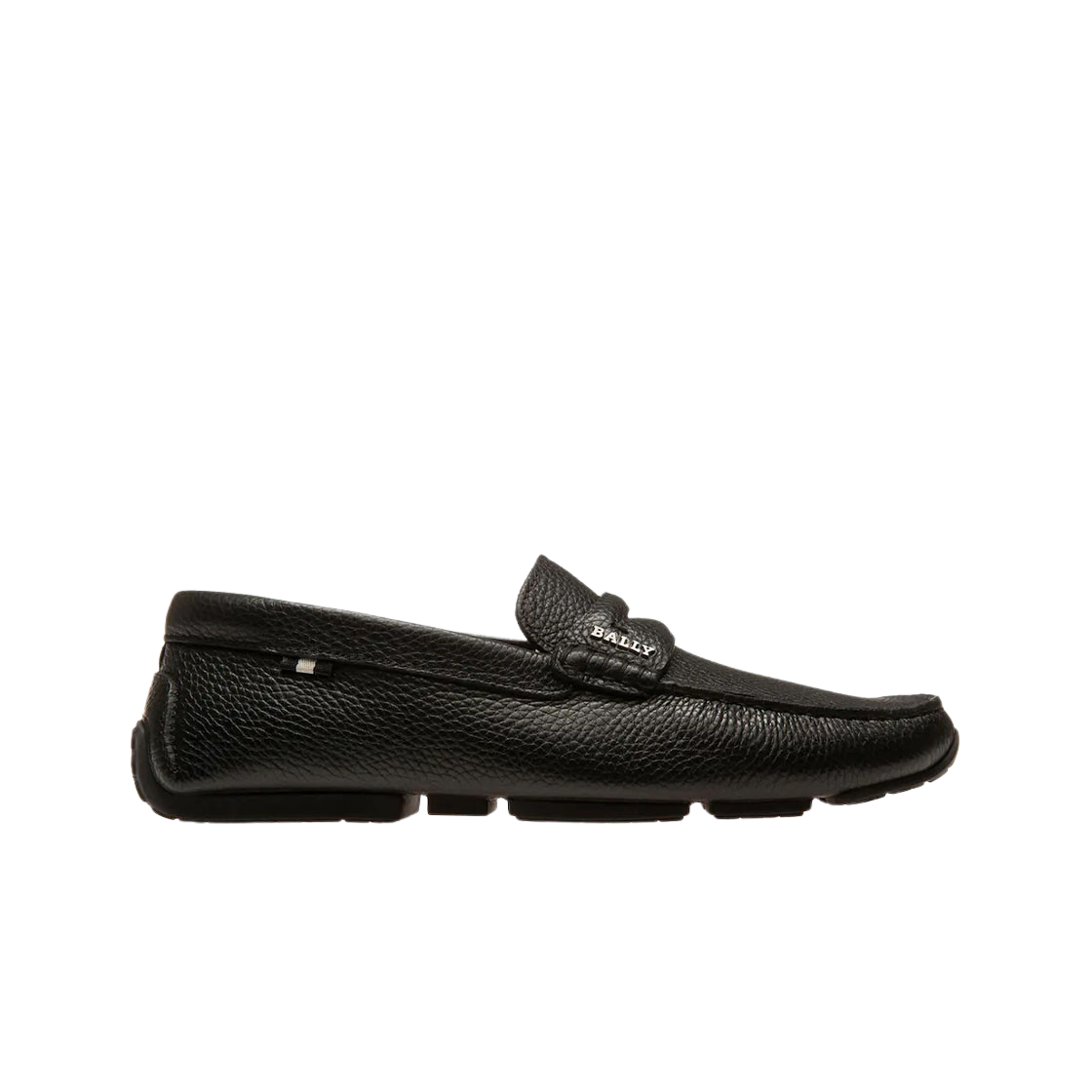 발리 파벨 레더 드라이버 로퍼 블랙(Bally Pavel Leather Drivers Loafers Black) - 1