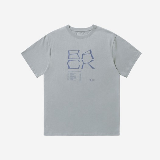 산산기어 서플라이 리스트 티셔츠 그레이 - 23SS