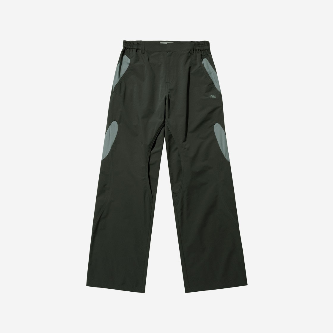 Men's Dark Green Athletic Water Resistant Pant