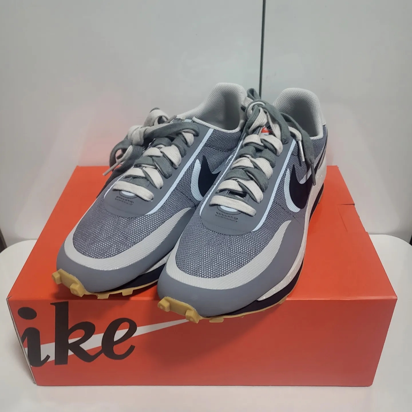 Nike x Sacai x Clot LDWaffle Cool Grey 착용 스타일