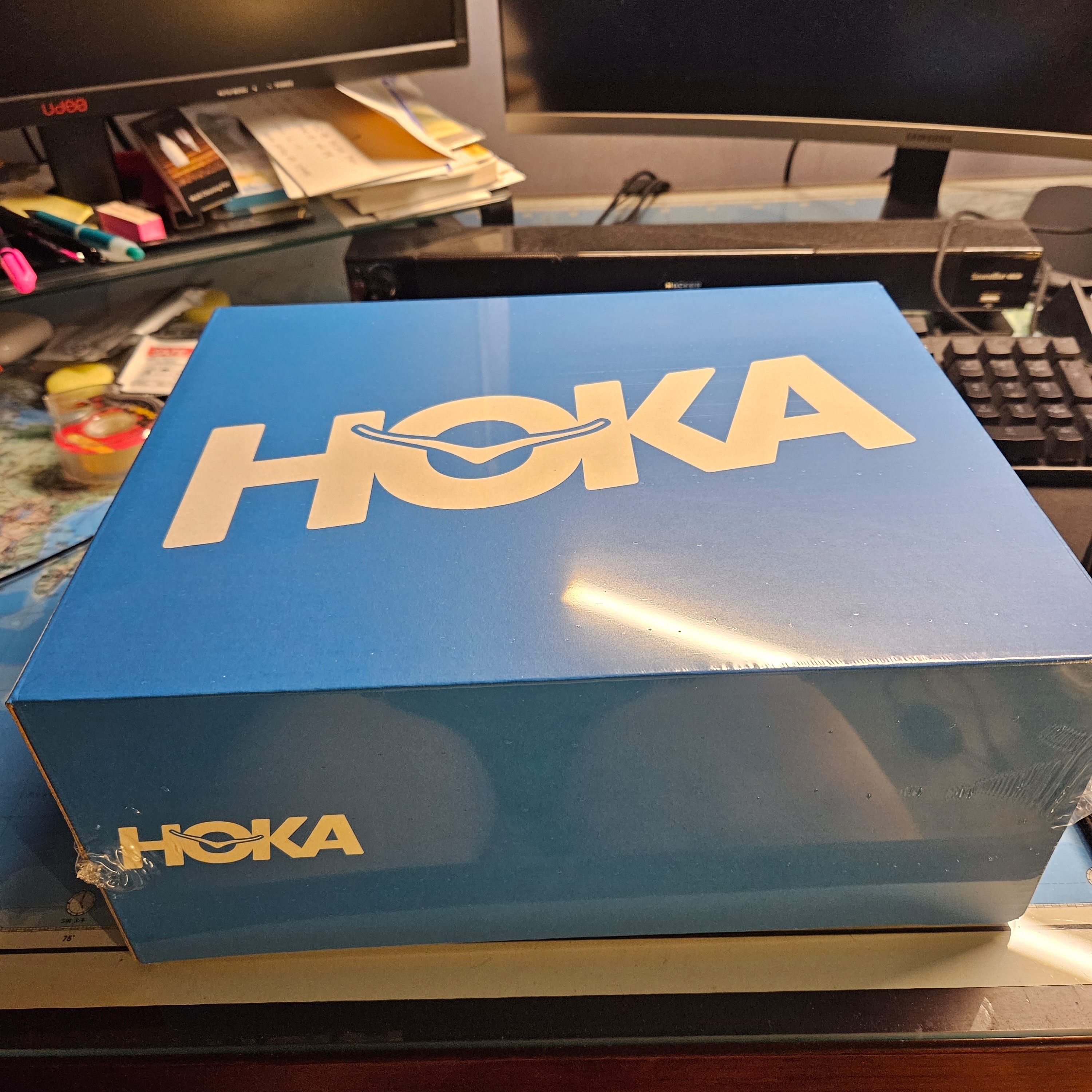 Hoka Bondi 7 Black - Wide 착용 스타일 - 2