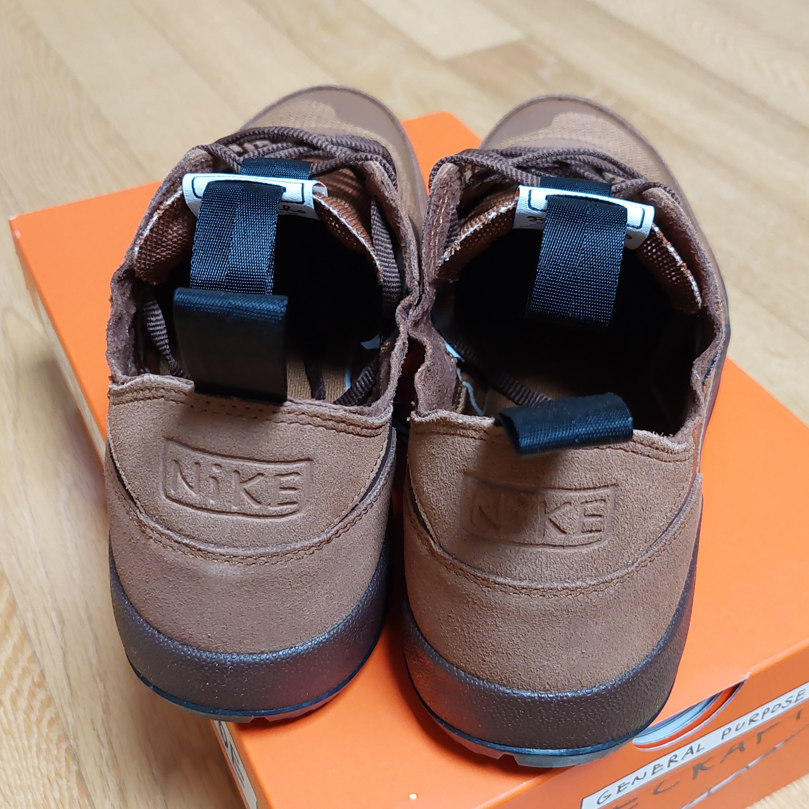Nike x Tom Sachs General Purpose Shoe Brown 착용 스타일 - 3