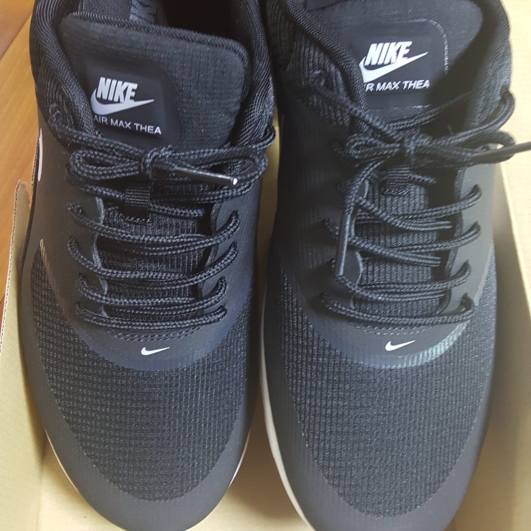 (W) Nike Air Max Thea Black 착용 스타일
