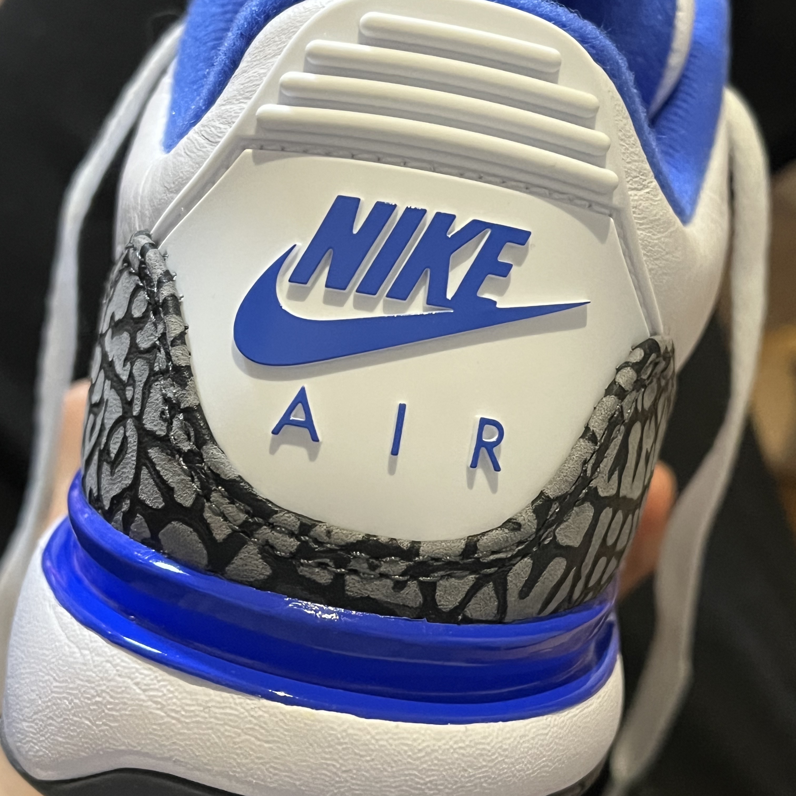 Nike Court Air Zoom Vapor AJ3 Racer Blue 착용 스타일 - 2