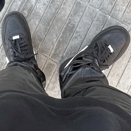 Nike x Ambush Air Force 1 Low SP Black 착용 스타일