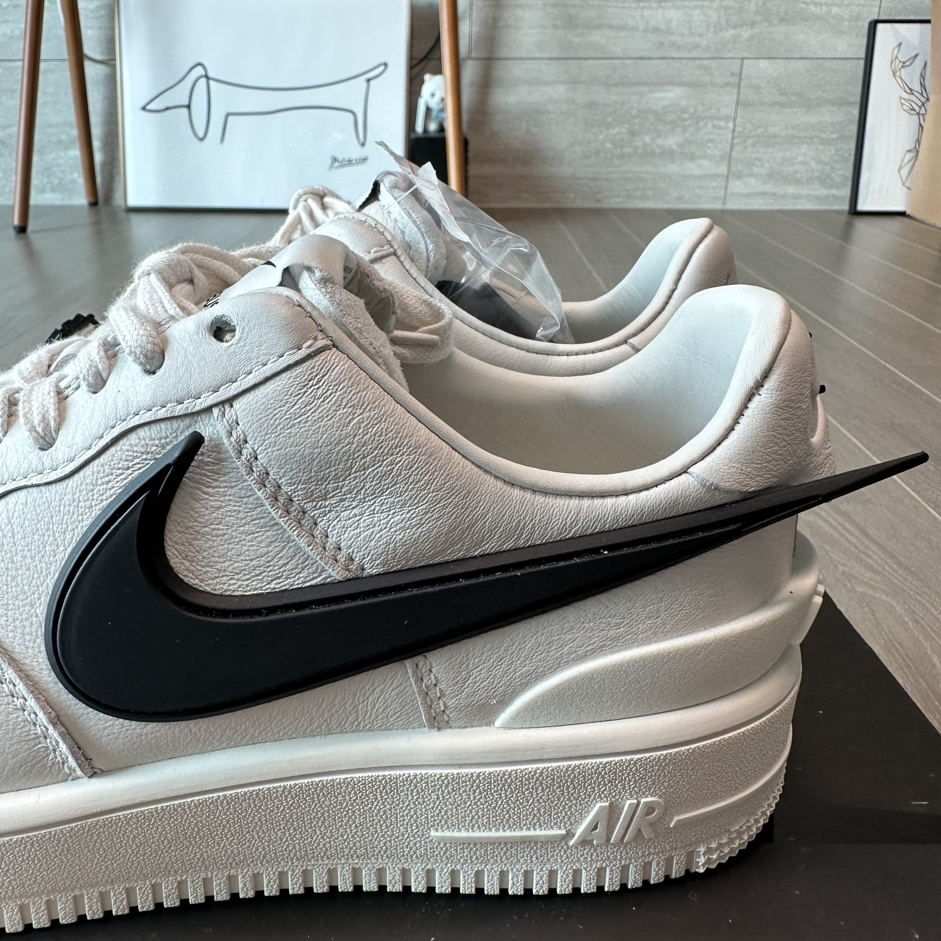 Nike x Ambush Air Force 1 Low SP Phantom 착용 스타일 - 3