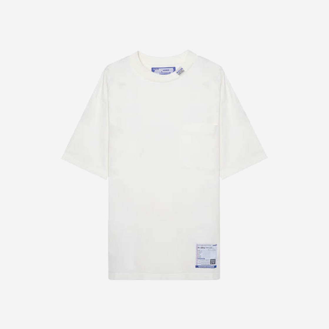 Maison Mihara Yasuhiro Instrumental Embroidery T-Shirt White 상세 이미지 1