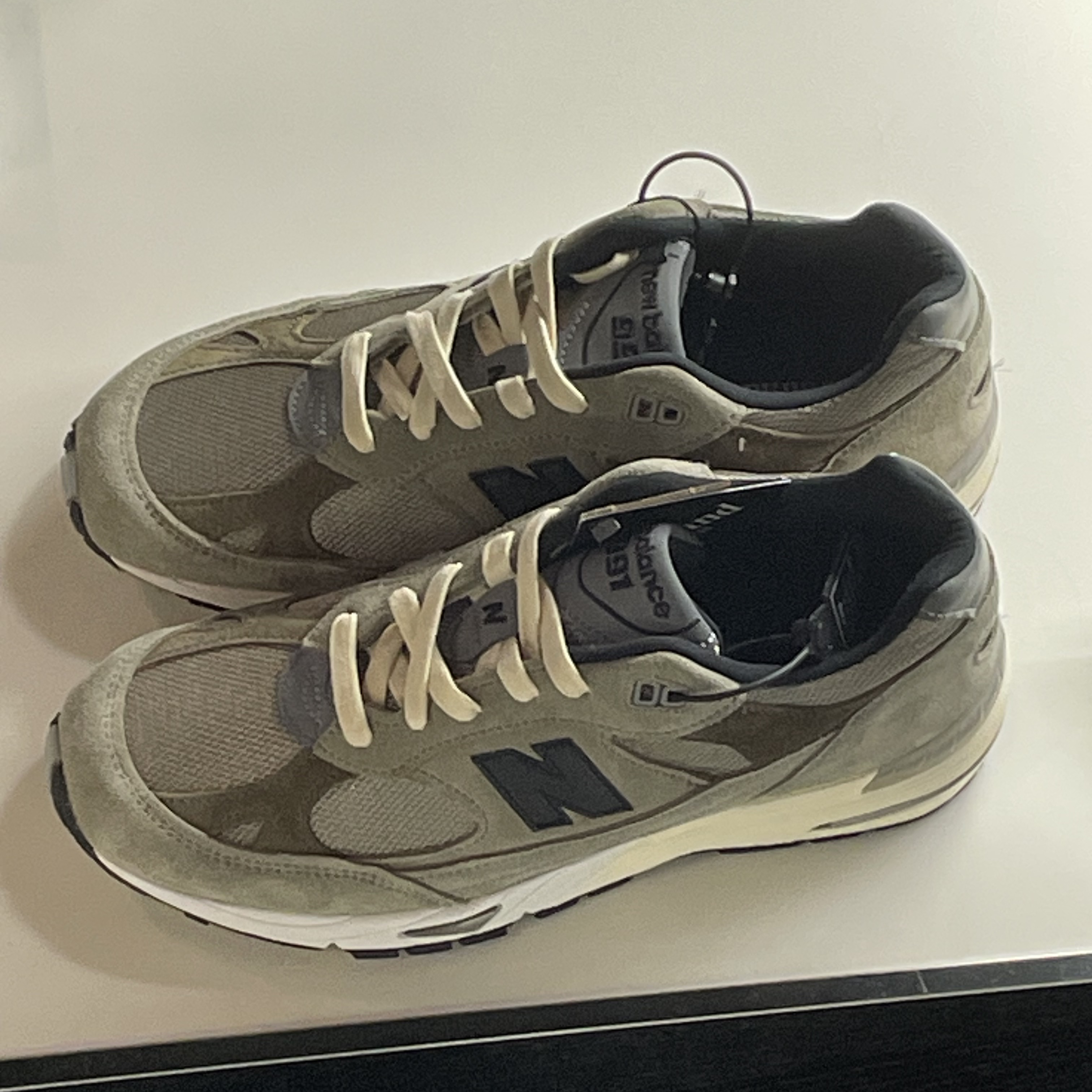 New Balance x JJJJound 991 Made in UK Grey 착용 스타일