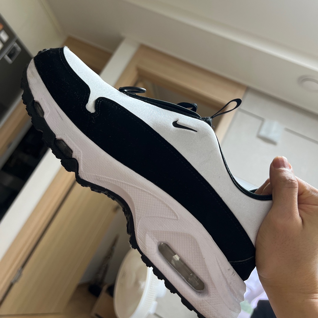 Nike x Comme des Garcons Homme Plus Air Max Sunder SP White Black 착용 스타일