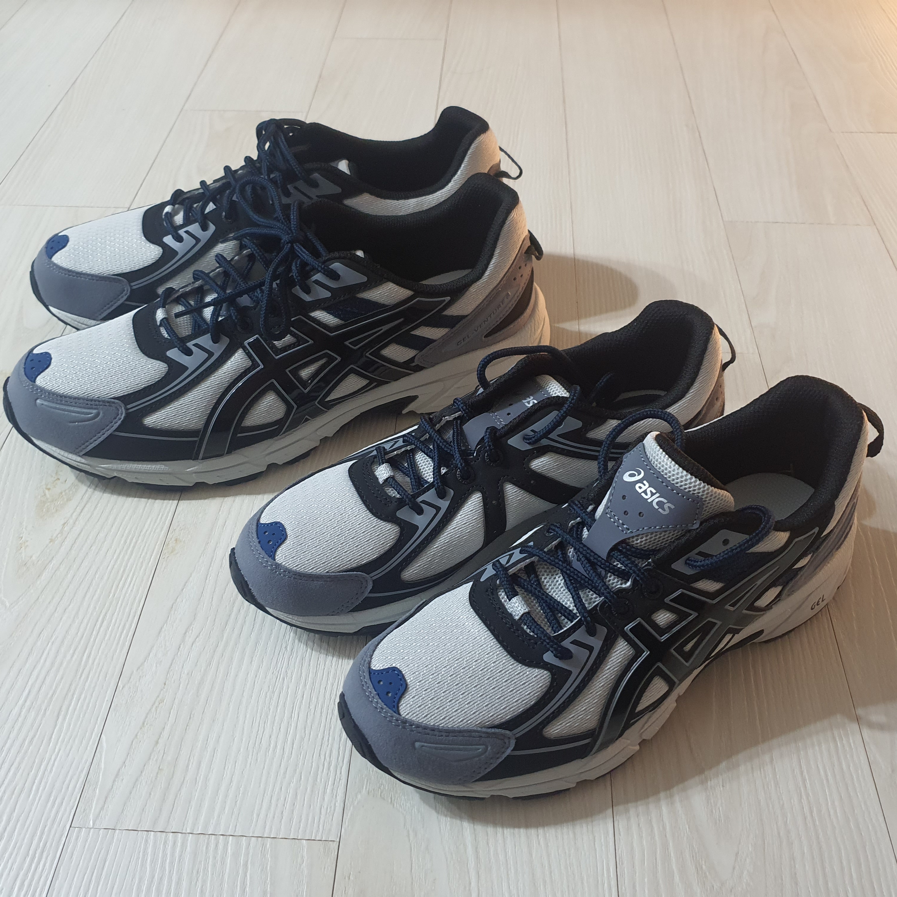 Asics Gel-Venture 6 SPS Glacier Grey 착용 스타일