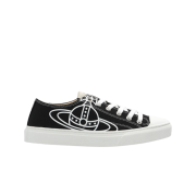(W) Vivienne Westwood Plimsoll Low Top 2.0 Trainer Black