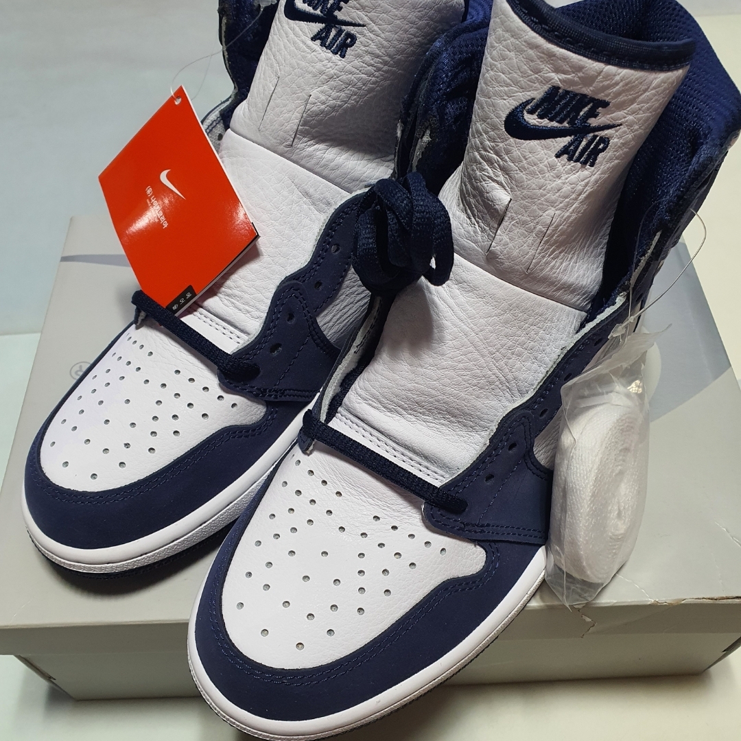 Jordan 1 Retro High OG CO.JP Midnight Navy 착용 스타일