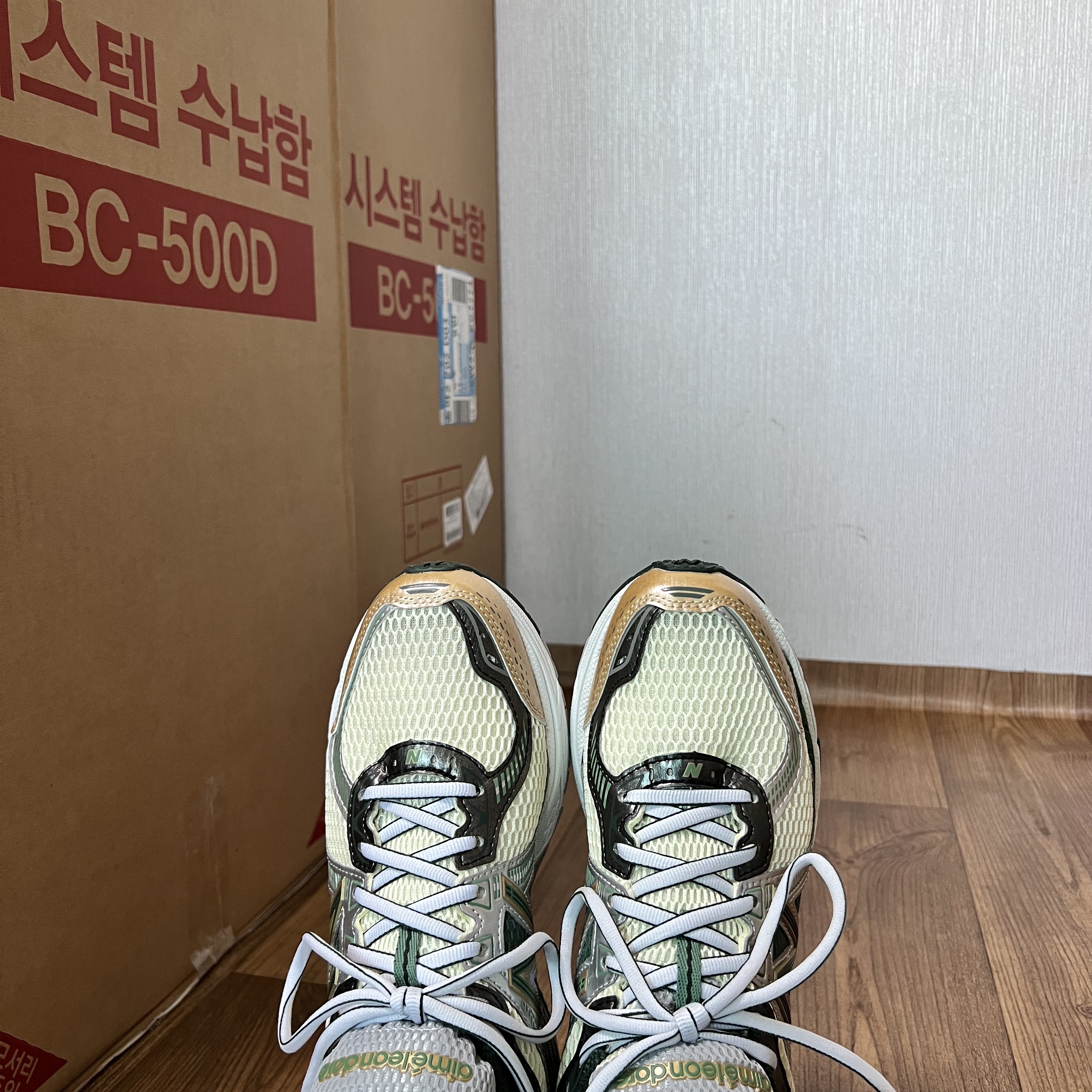 New Balance x Aime Leon Dore 860v2 Green 착용 스타일 - 5