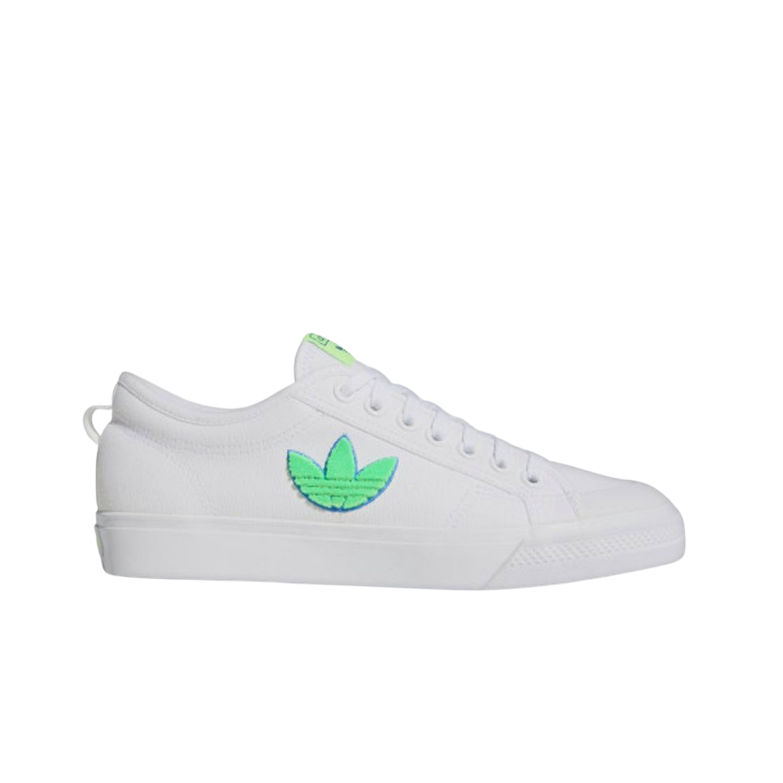 아디다스 니짜 트레포일 화이트 시그널 그린(Adidas Nizza Trefoil White Signal Green) - 1