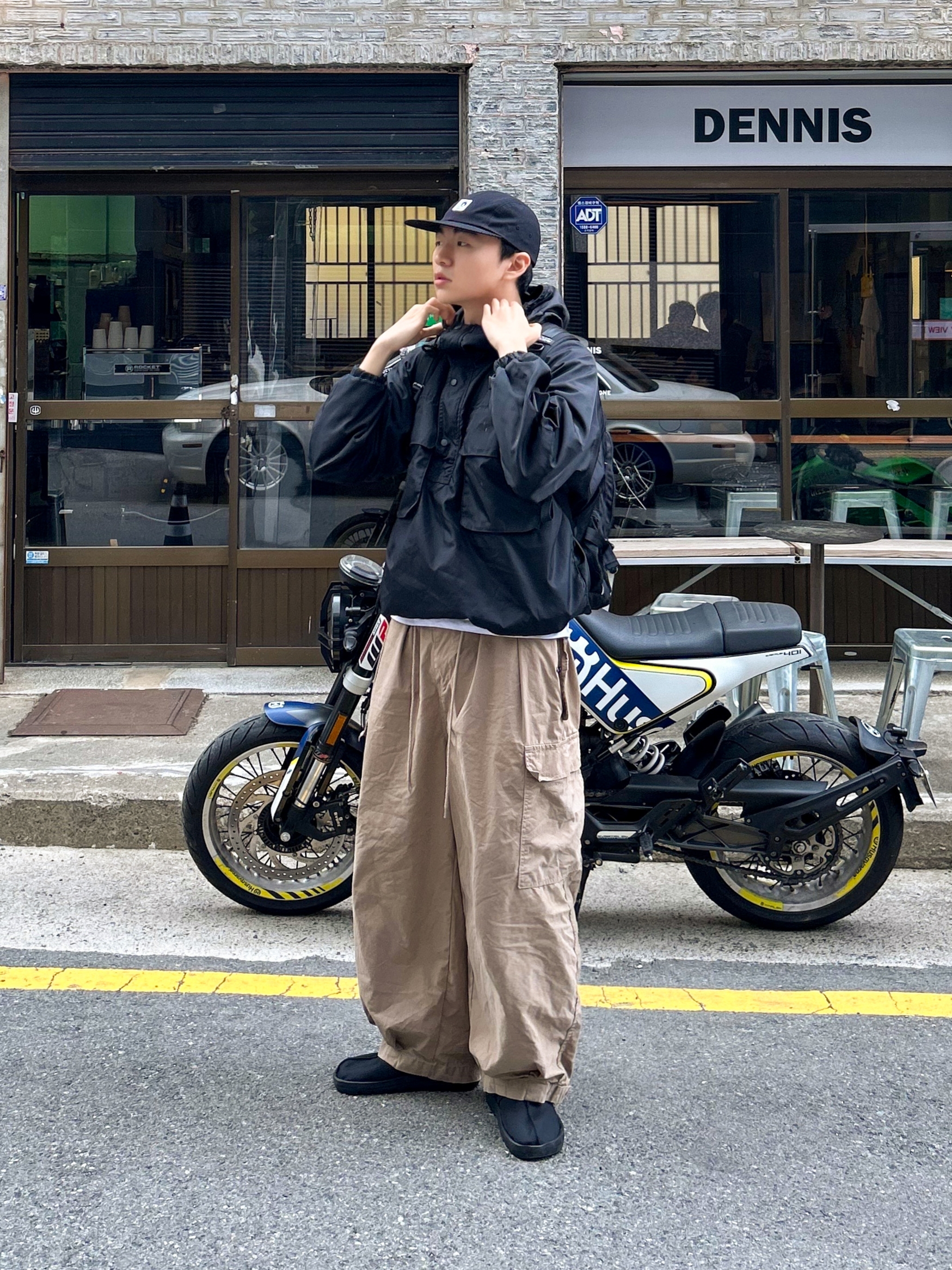 Reebok Beatnik Core Black 착용 스타일 - 3