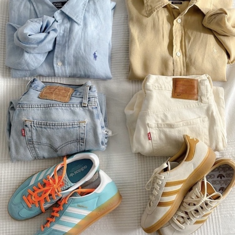 Adidas City Series Munchen Cream White Mesa 착용 스타일