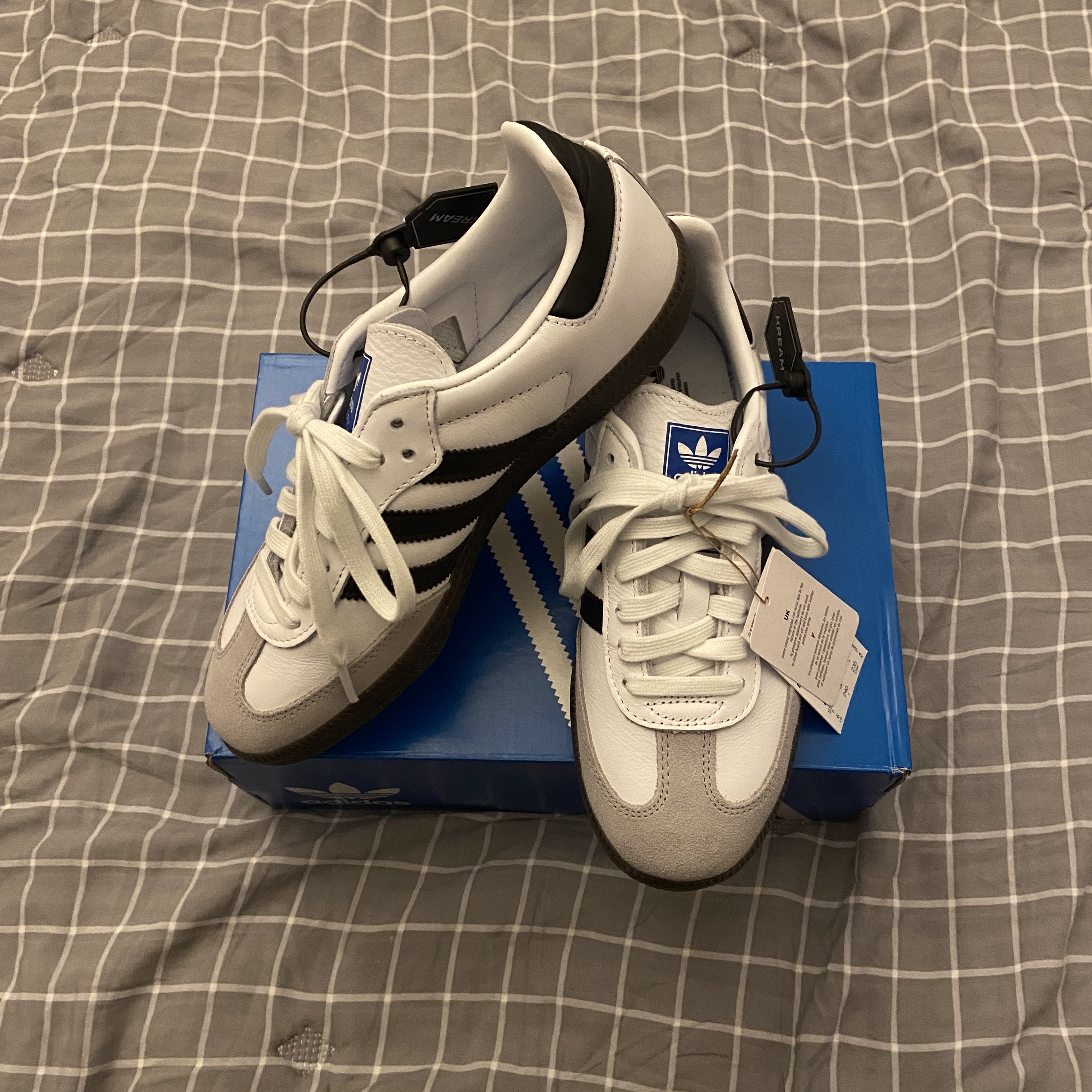 Adidas Samba OG Cloud White 착용 스타일