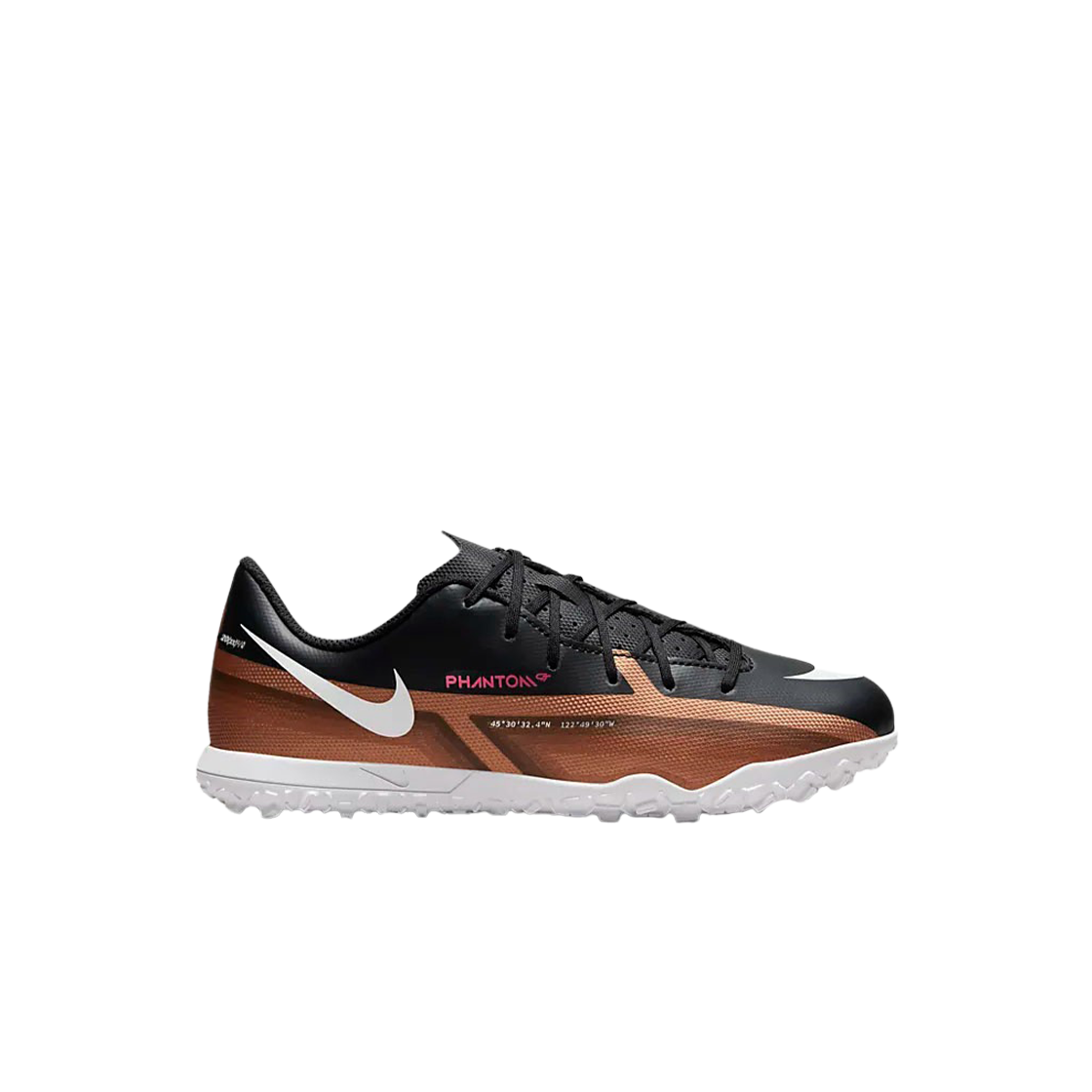 (JR) 나이키 팬텀 GT2 클럽 TF 메탈릭 코퍼((JR) Nike Phantom GT2 Club TF Metallic Copper) - 1