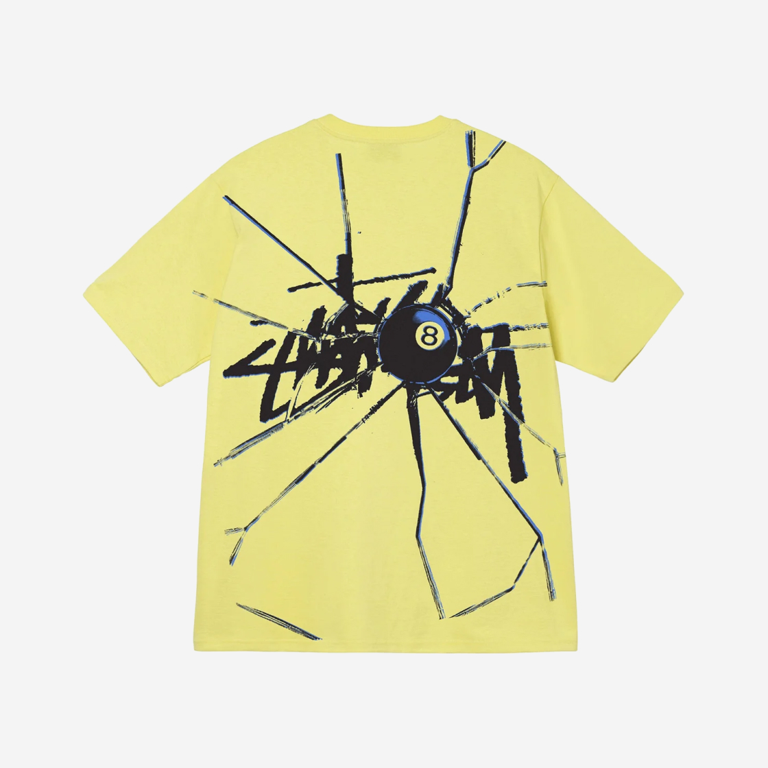 Stussy shattered t sh style kream
