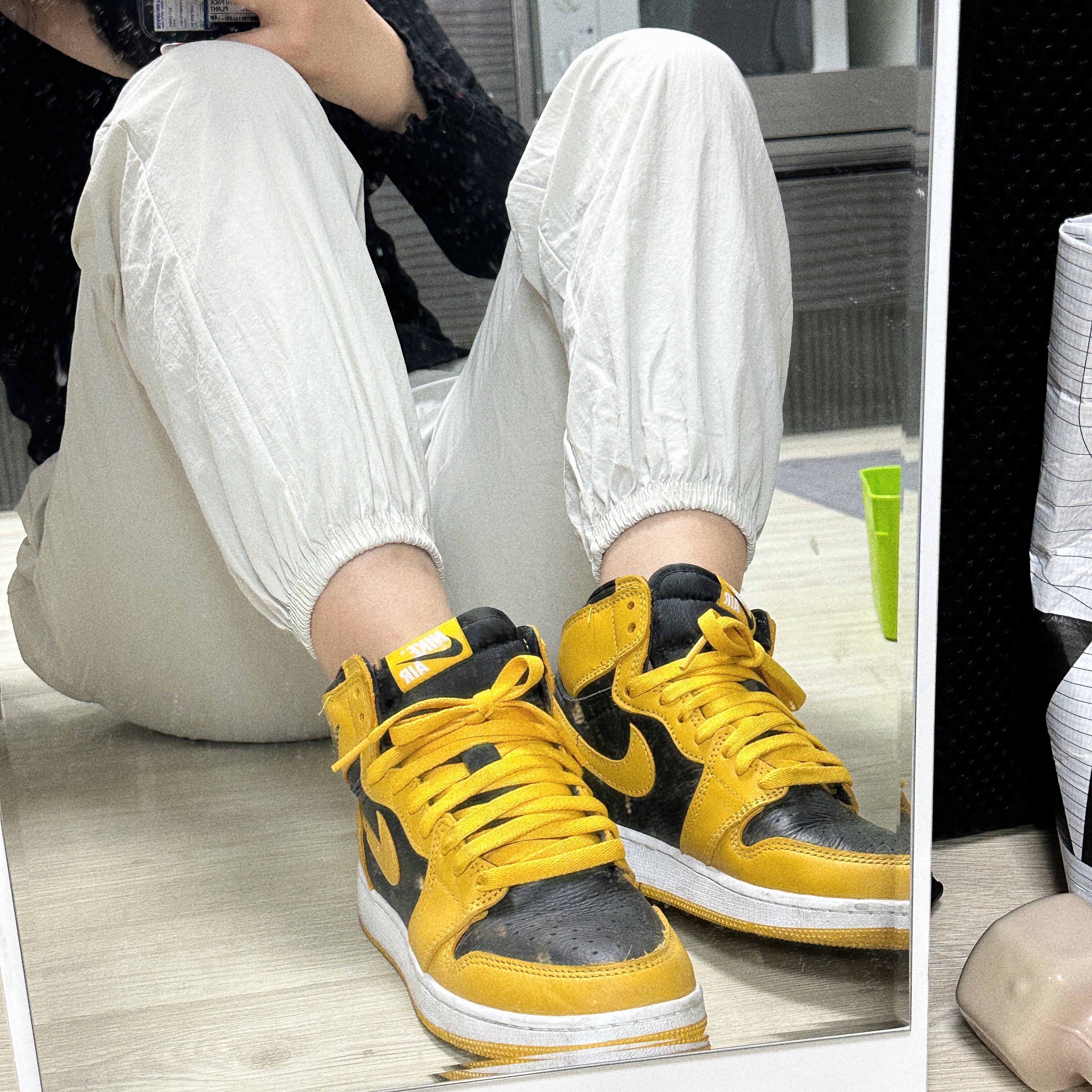 (GS) Jordan 1 Retro High OG Pollen 착용 스타일 - 2