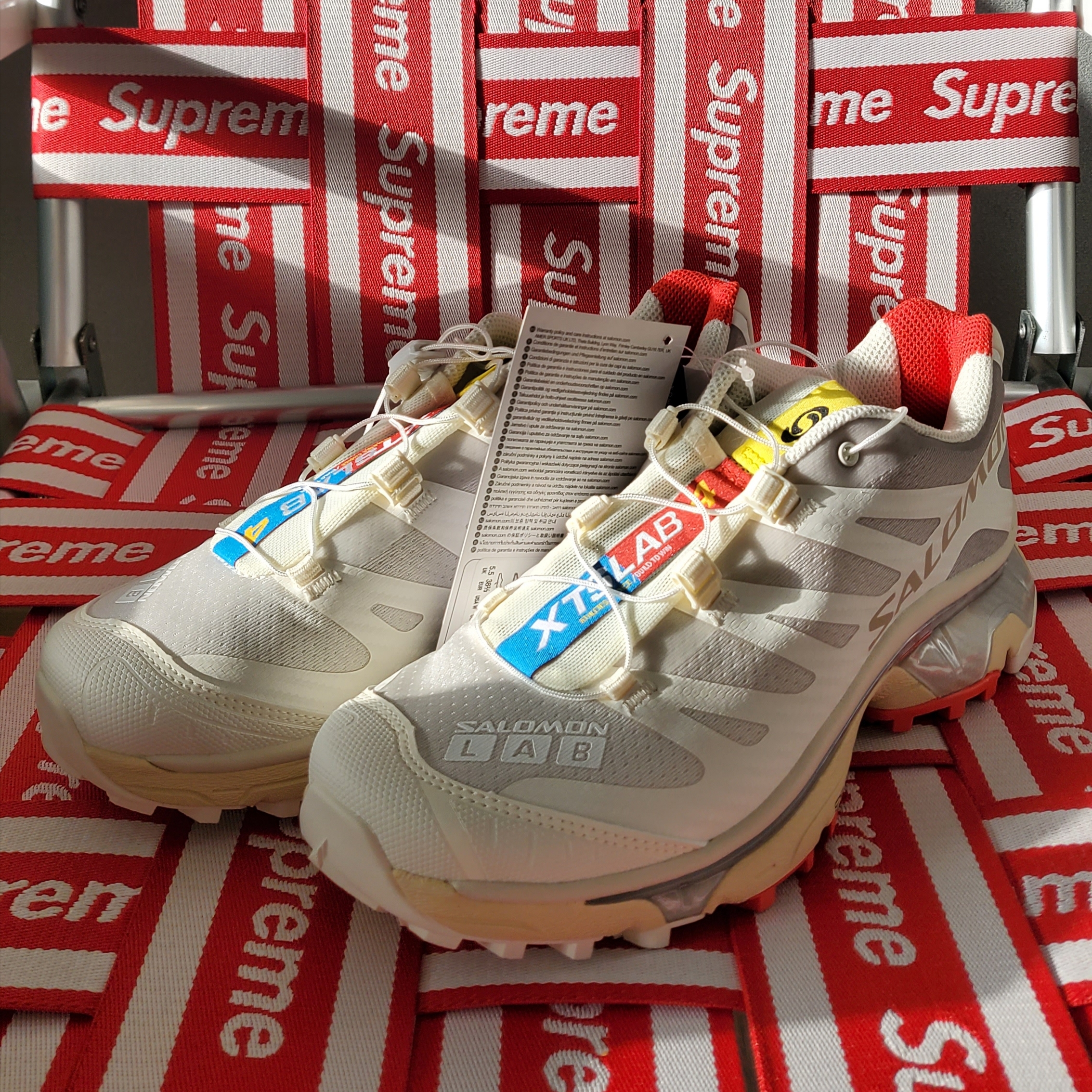 Salomon XT-4 Vanilla Ice 착용 스타일