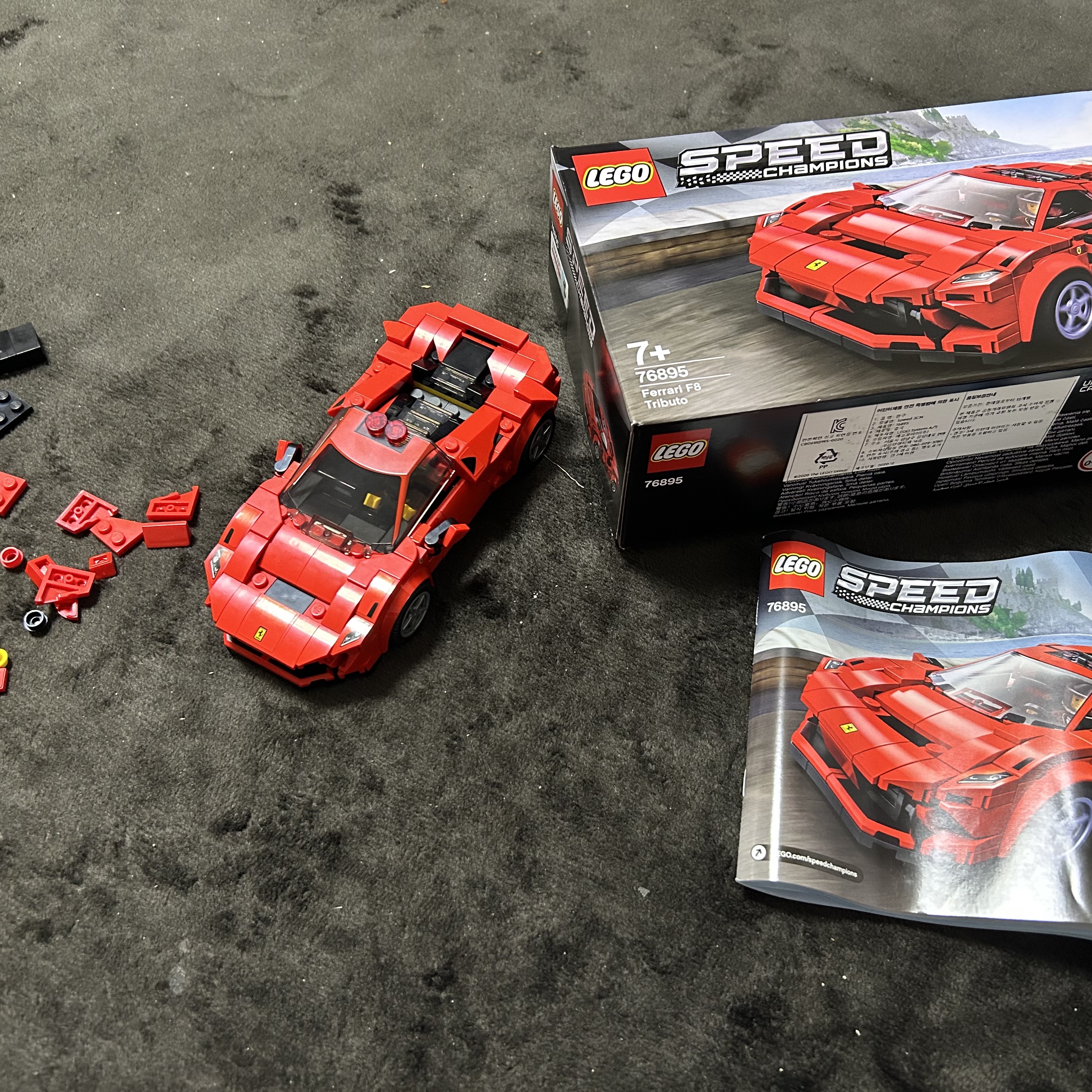 Lego Ferrari F8 Tributo 착용 스타일 - 1
