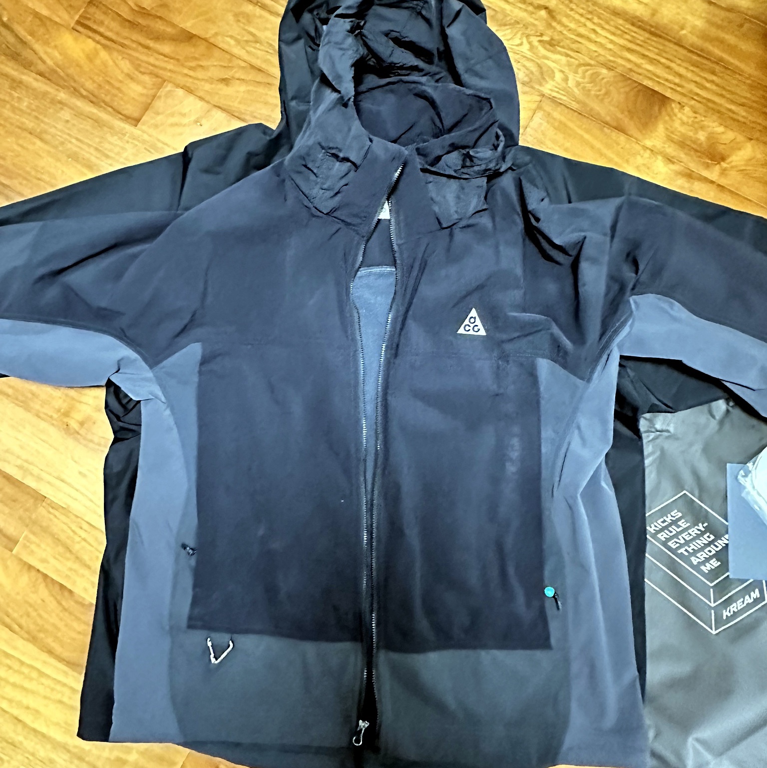 Nike ACG Storm-Fit ADV Cascade Rains Full Zip Jacket Black - Asia 착용 스타일 - 3