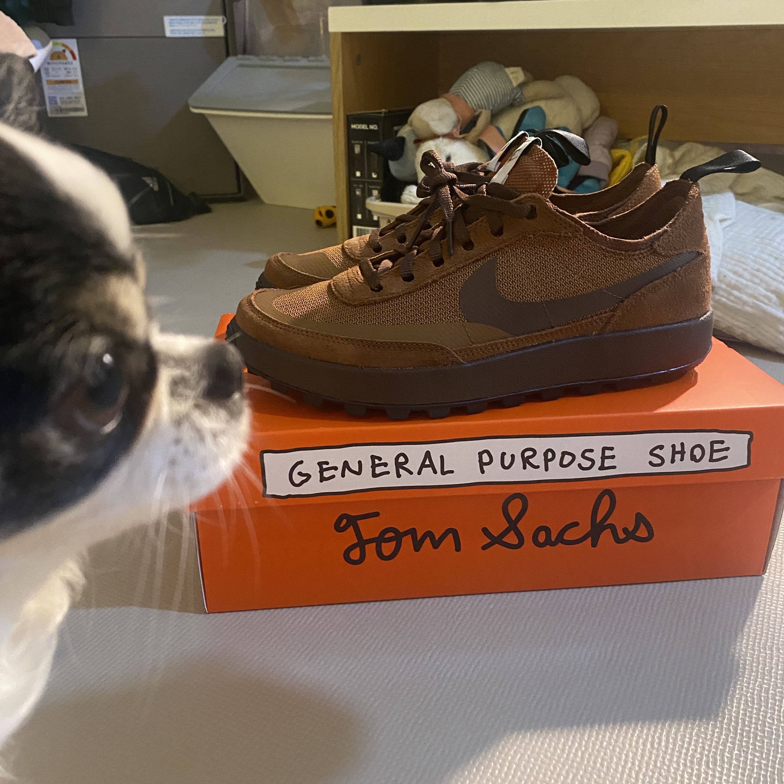 Nike x Tom Sachs General Purpose Shoe Brown 착용 스타일
