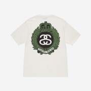Stussy Crown Wreath Pigment Dyed T-Shirt Natural