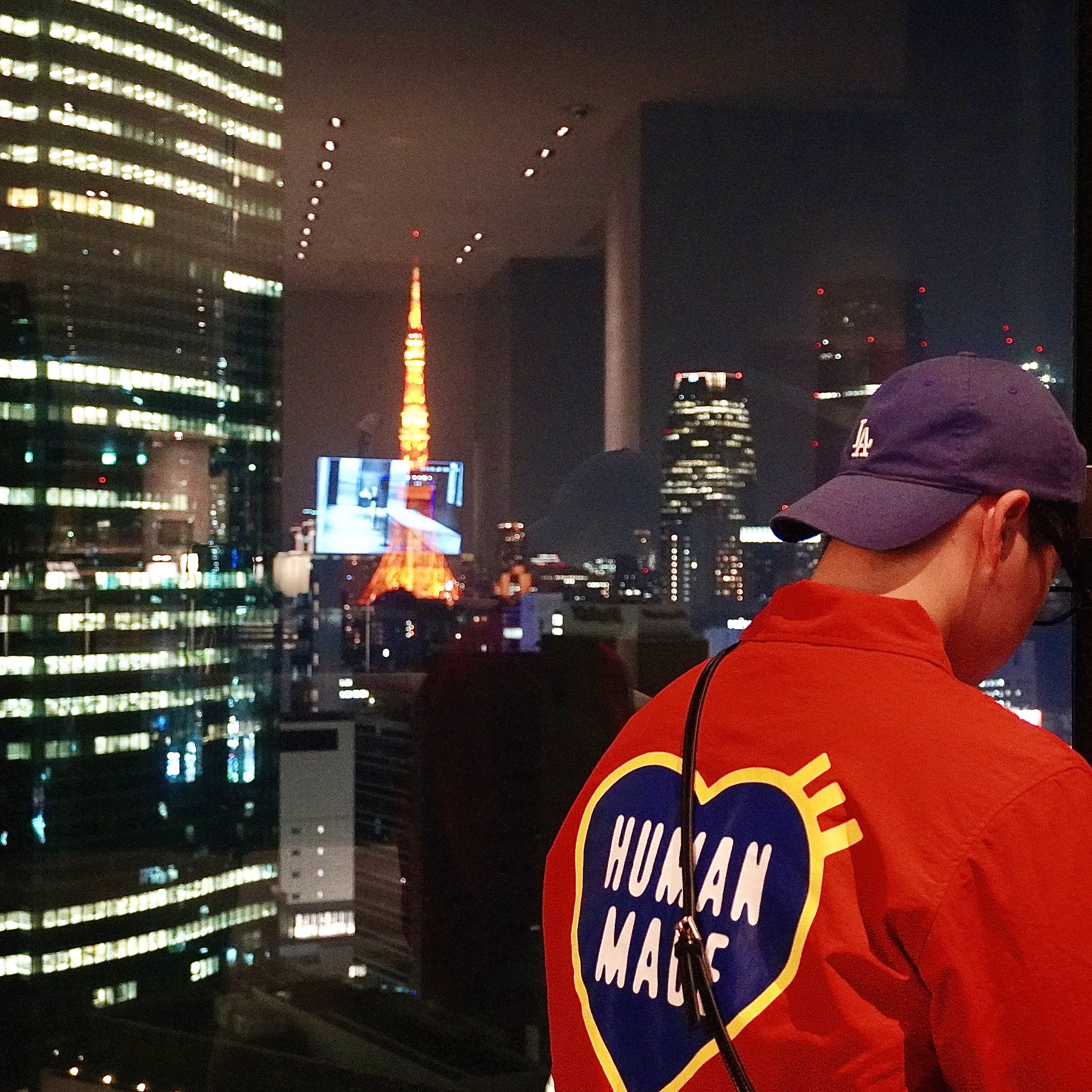 Human Made Coach Jacket Red, Gentle Monster x Maison Margiela MM011 Clear Black 착용 스타일 - 2