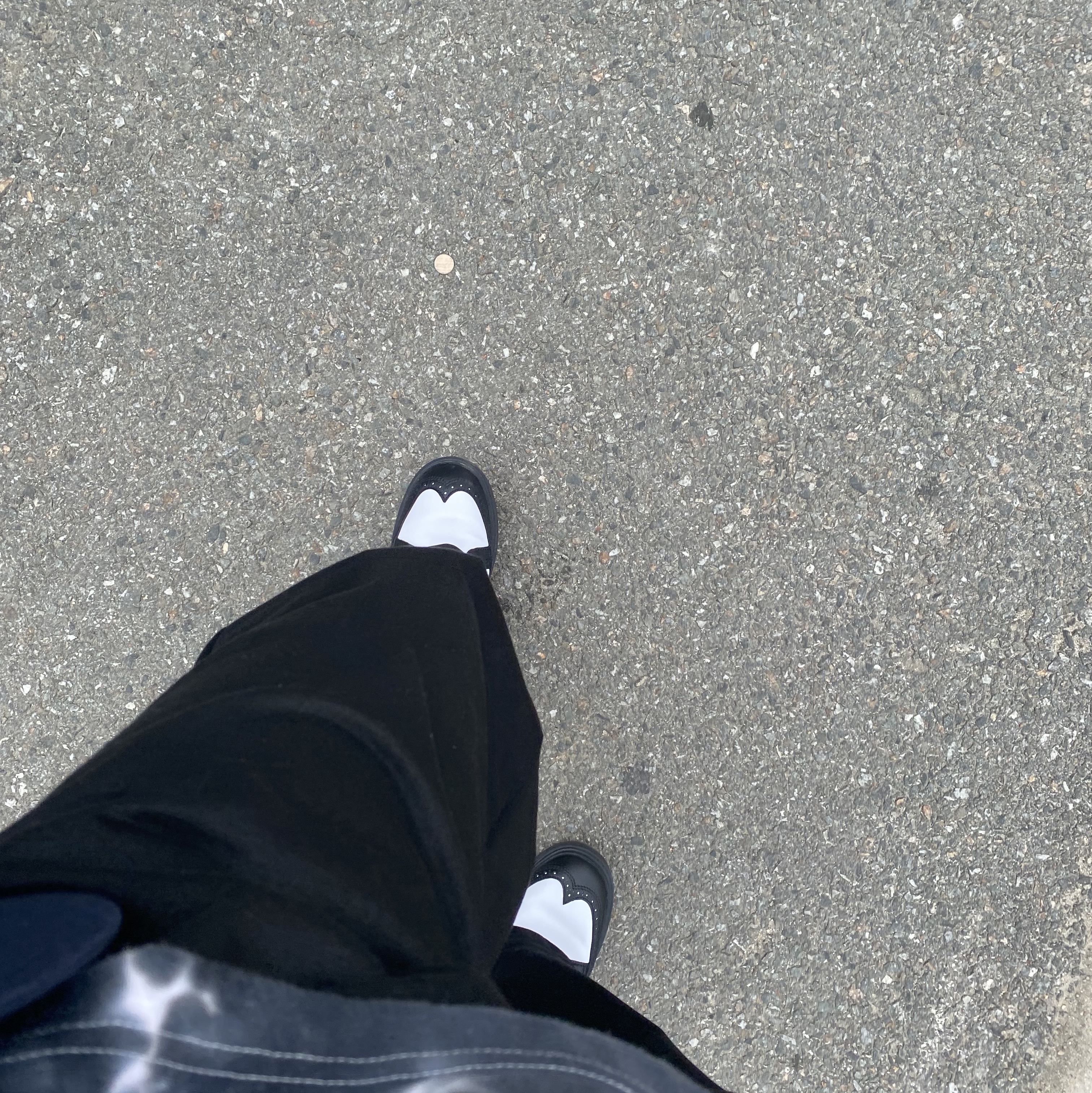 Nike x Peaceminusone Kwondo1 Black and White 착용 스타일