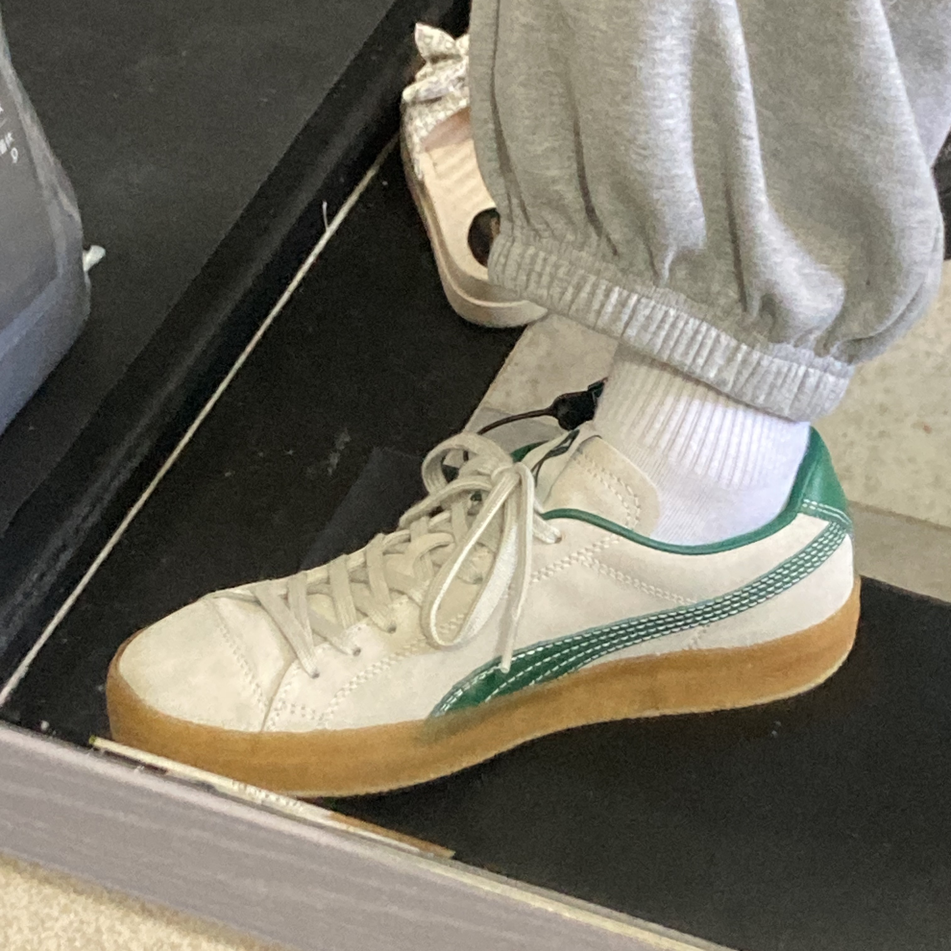 Puma x AMI Suede Crepe Pristine 착용 스타일