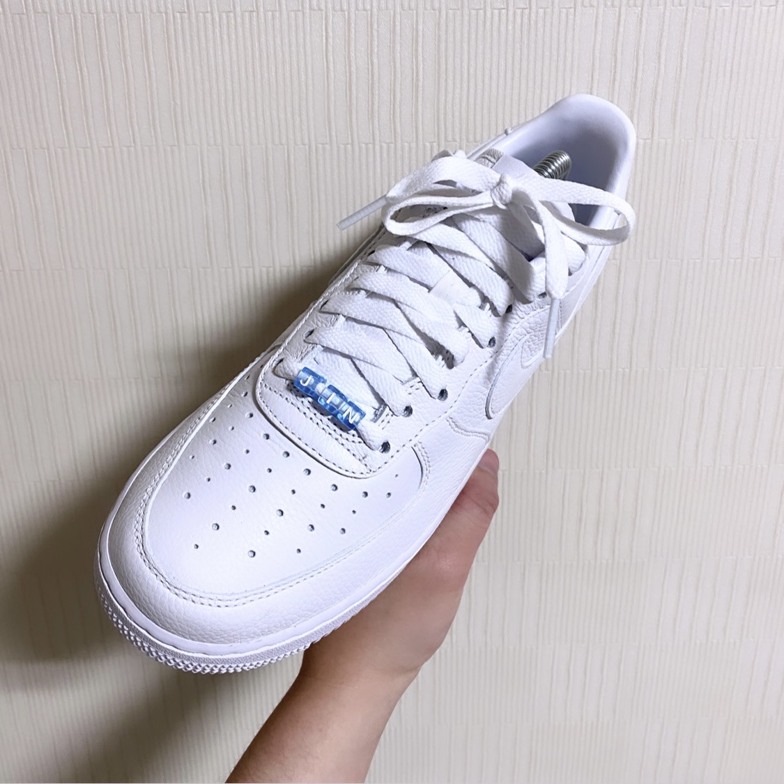 Nike x Drake Nocta Air Force 1 Low SP Certified Lover Boy White 착용 스타일 - 4
